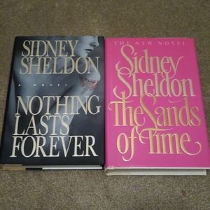 Hardback Sidney Sheldon books (2)